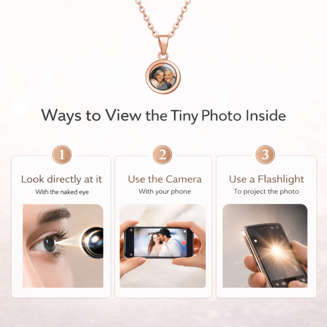 Custom Photo Necklace